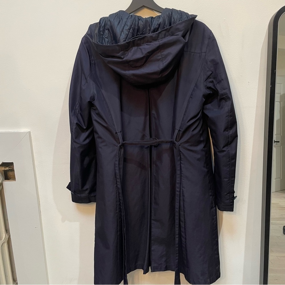 Swims Dark Blue Hooded Raincoat - Picture 5 of 6